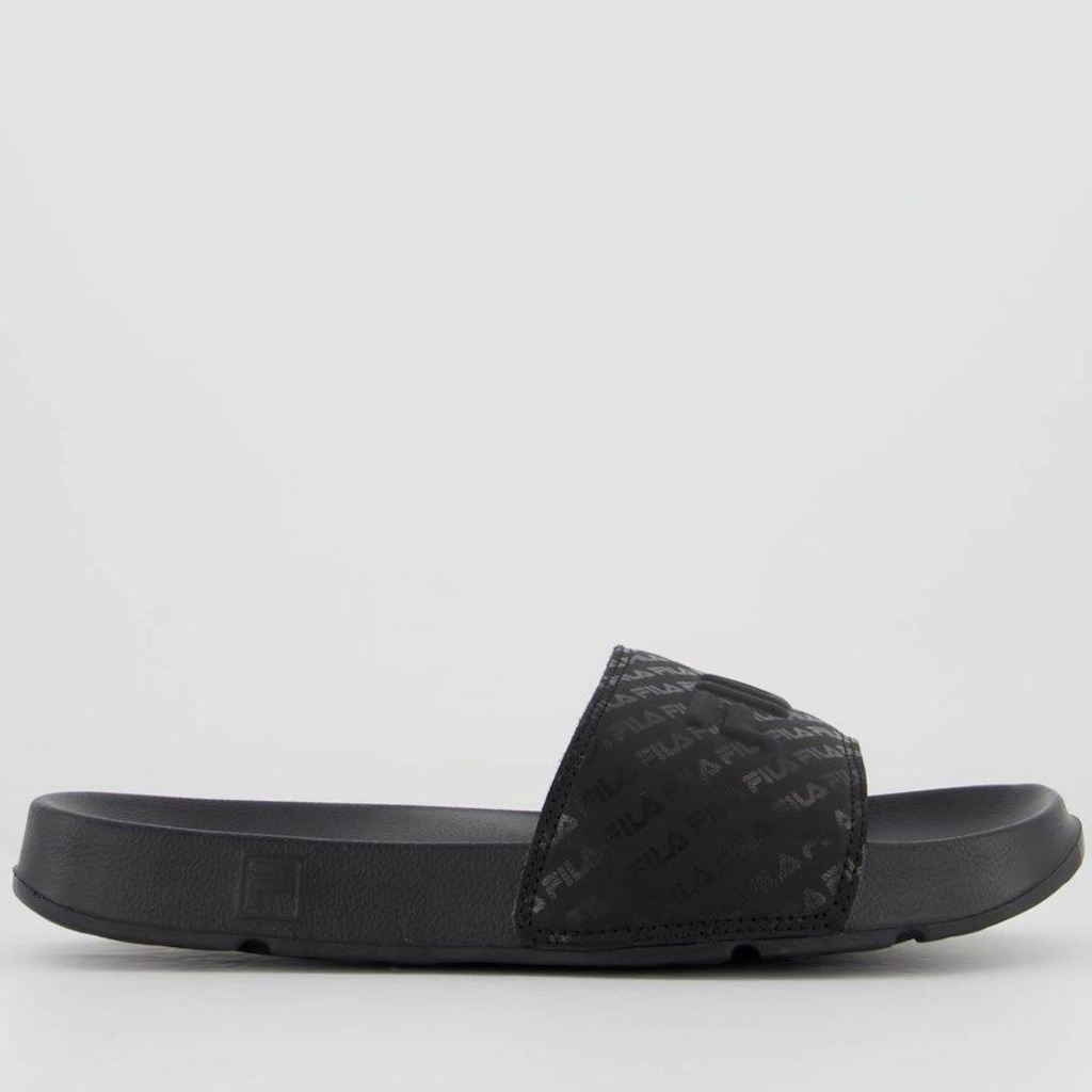 Chinelo Fila Drifter Basic Mini Logo Slide - Masculino - Foto 2