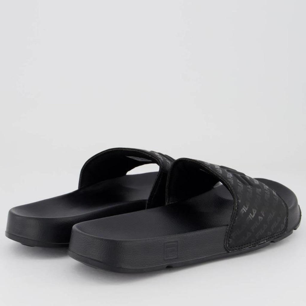 Chinelo Fila Drifter Basic Mini Logo Slide - Masculino - Foto 4