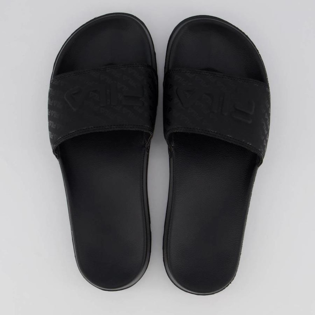 Chinelo Fila Drifter Basic Mini Logo Slide - Masculino - Foto 1