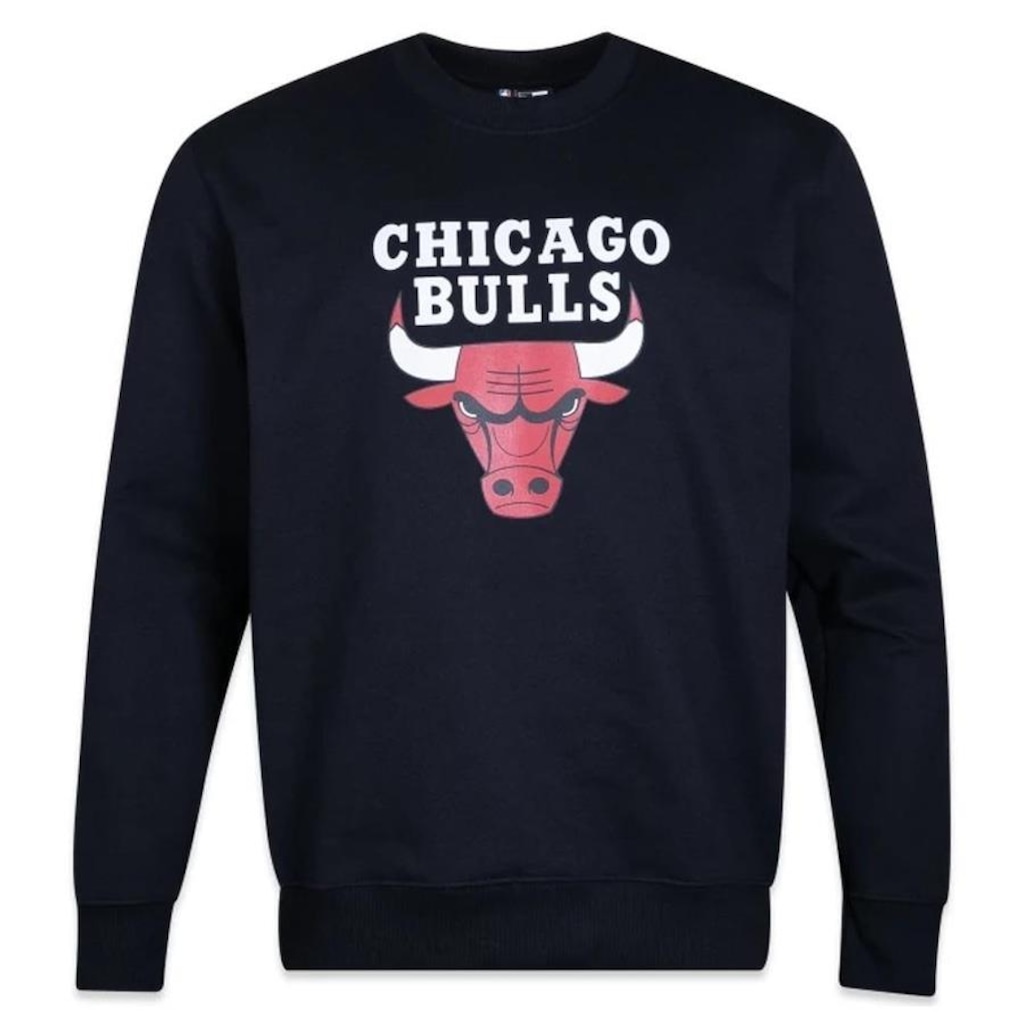 Blusão De Moletom New Era Chicago Bulls Core - Masculino