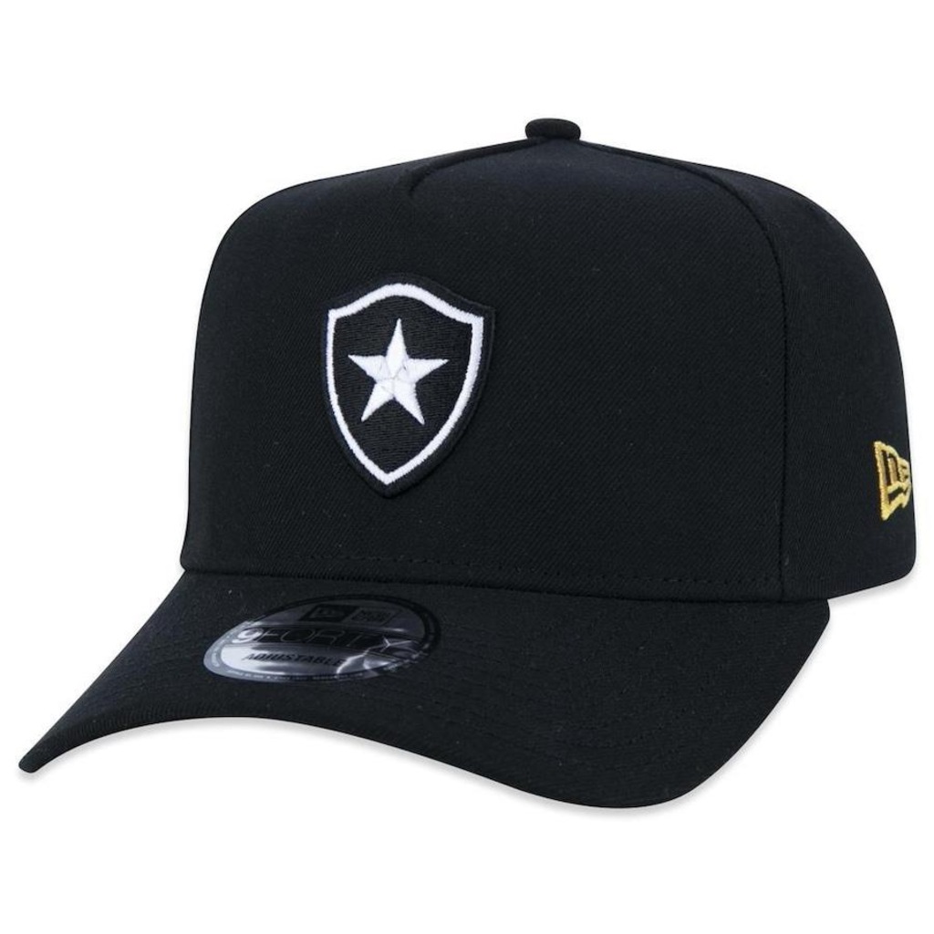Boné New Era 9Forty A-Frame Futebol Botafogo - Strapback - Masculino