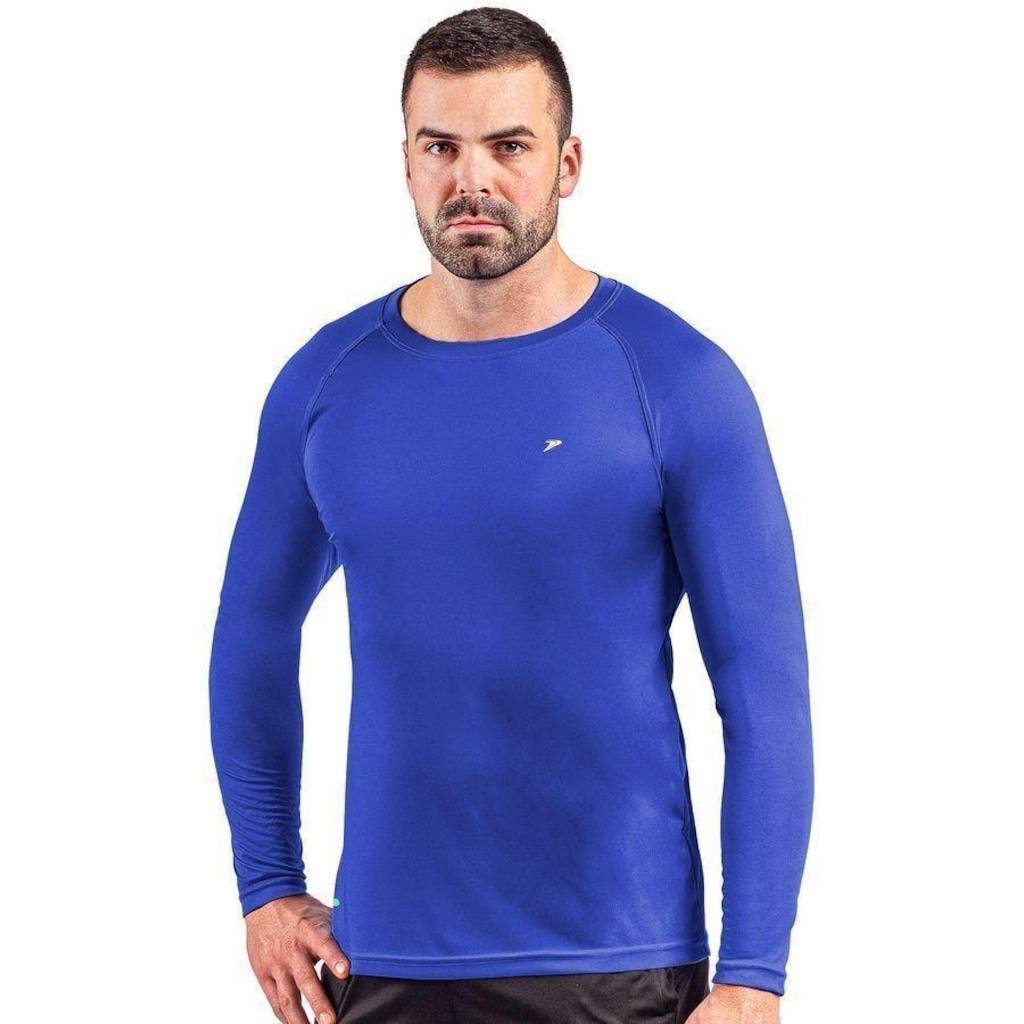 Imagem 2 do produto Camiseta Poker Manga Longa Fator De Proteção Uv 50+ - Masculina