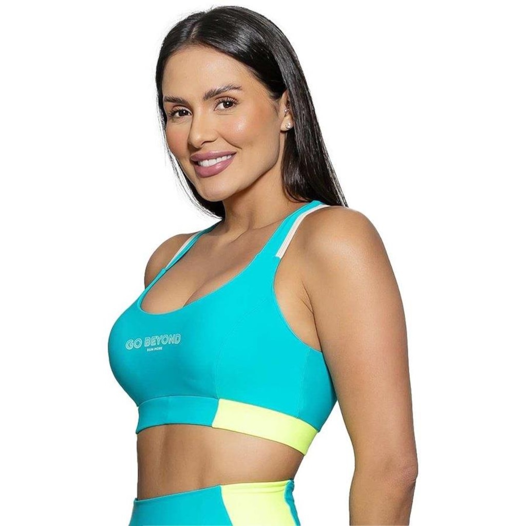 Imagem 3 do produto Top com Bojo Run More Go Beyond - Feminino