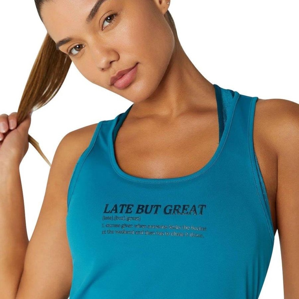 Imagem 4 do produto Regata Alto Giro Inspiracional - Feminina