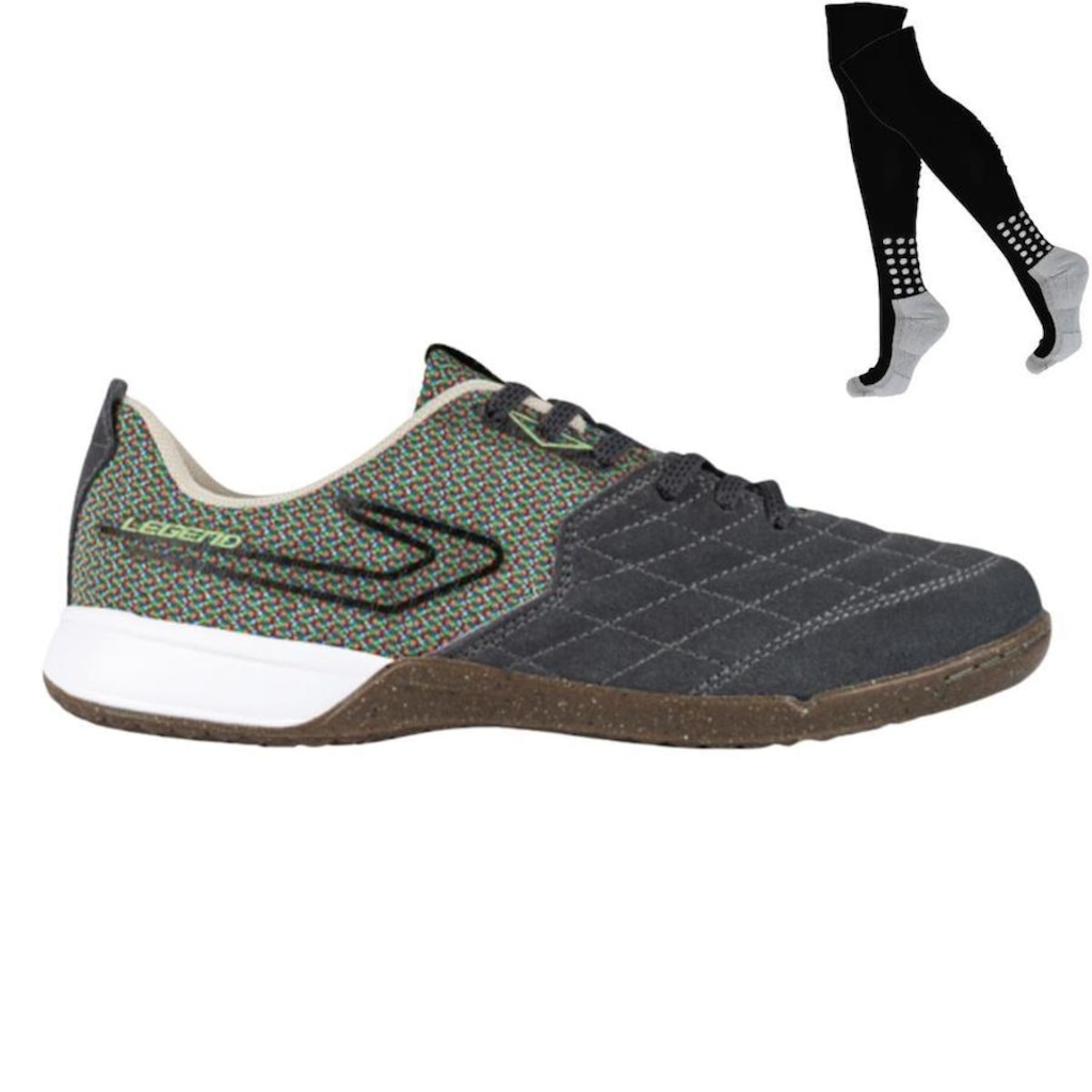 Imagem 1 do produto Chuteira Futsal Topper Legend + Meião - Adulto