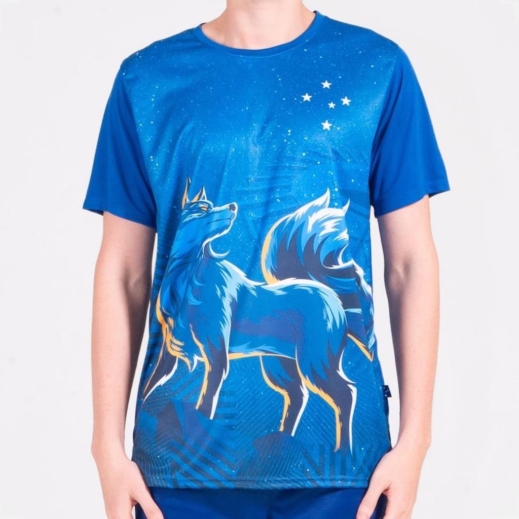 Camiseta Cruzeiro Oficial Raposa Esportiva Masculina - Foto 1