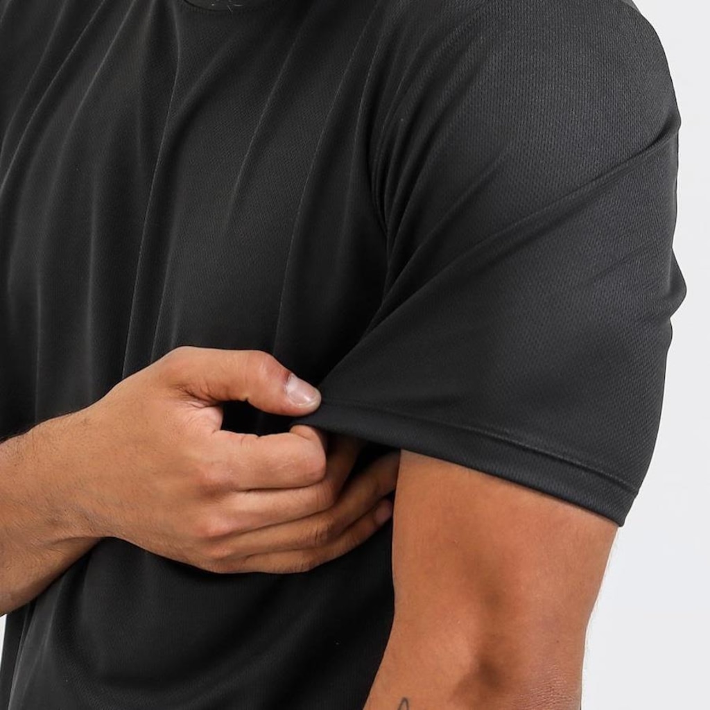 Imagem 4 do produto Camiseta Masculina Dry Fit Ciclismo Academia Fitness Melhor Absorção De Suor