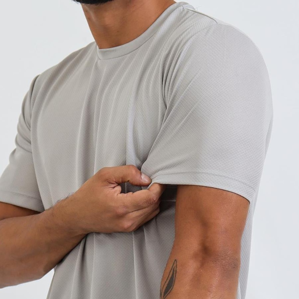 Imagem 4 do produto Camiseta Masculina Dry Fit Ciclismo Academia Fitness Melhor Absorção De Suor
