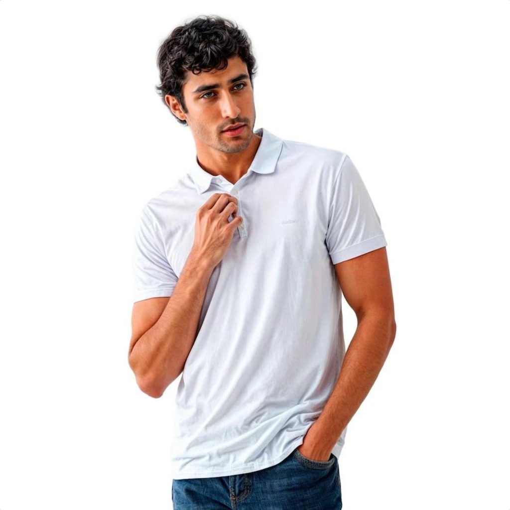 Camiseta Polo Colcci - Masculina - Foto 1