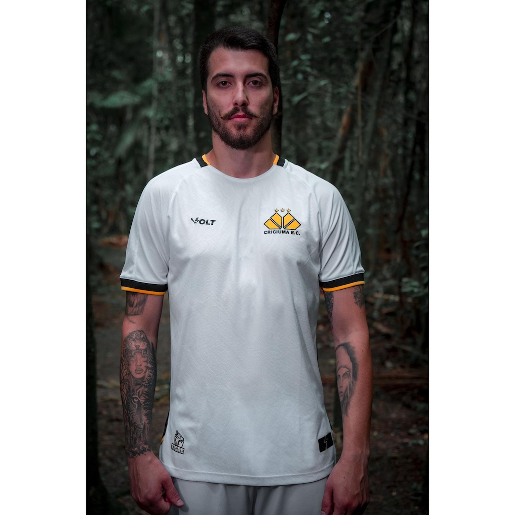 Camisa do Criciúma 2 2024 Volt Jogo - Masculina - Foto 1