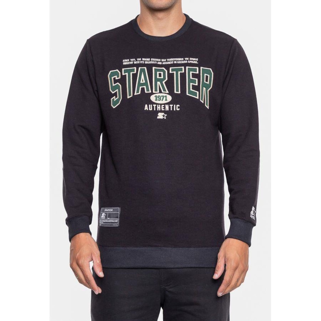Imagem 3 do produto Blusão de Moletom sem Capuz Starter - Masculino