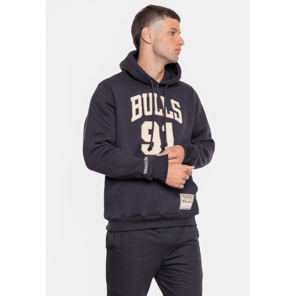Imagem 3 do produto Blusão De Moletom Mitchell & Ness Nba Chicago Bulls Dennis Rodman - Masculino