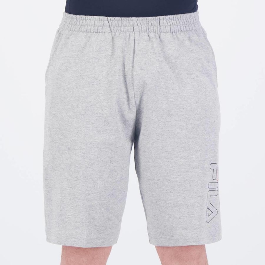 Bermuda Masculina Fila Practical Logo Outline