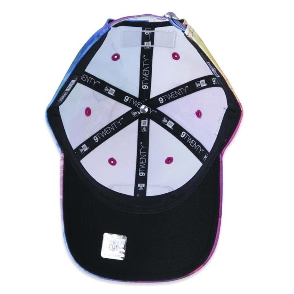 Imagem 5 do produto Boné Aba Curva New Era 920 Pittsburgh Steelers Crucial Catch 2022 - Strapback - Adulto