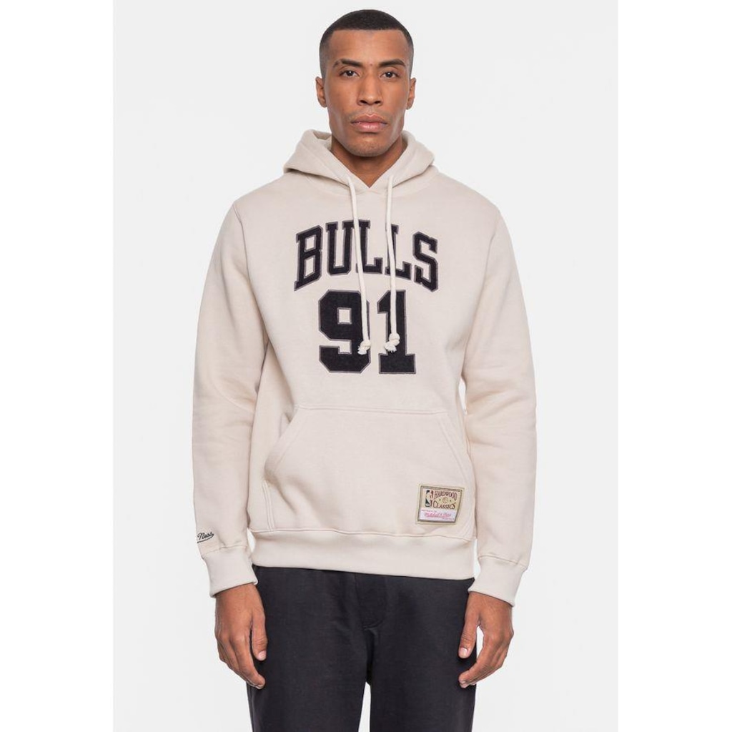 Blusão De Moletom Com Capuz Mitchell & Ness Nba Chicago Bulls Dennis Rodman - Masculino
