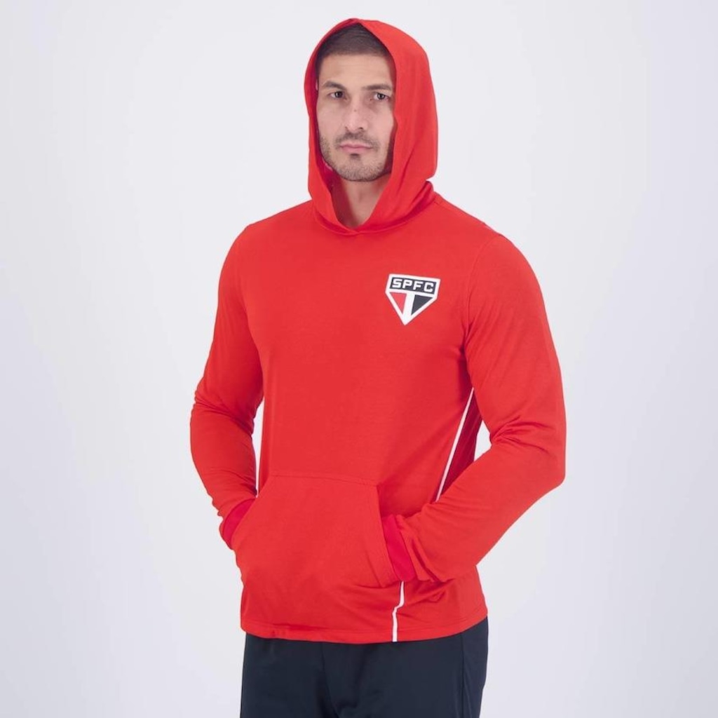 Imagem 3 do produto Blusão Com Capuz do São Paulo Braziline Rain - Masculino