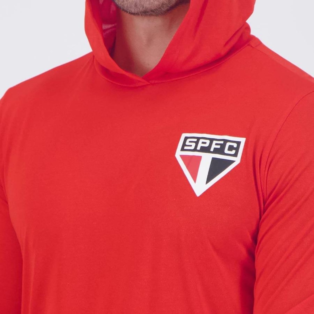 Imagem 5 do produto Blusão Com Capuz do São Paulo Braziline Rain - Masculino