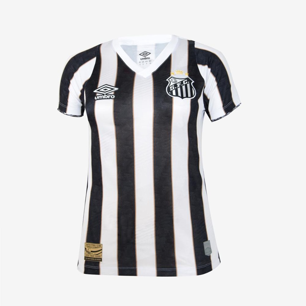 Camisa do Santos 2 2024 Umbro Oficial Torcedora - Feminina