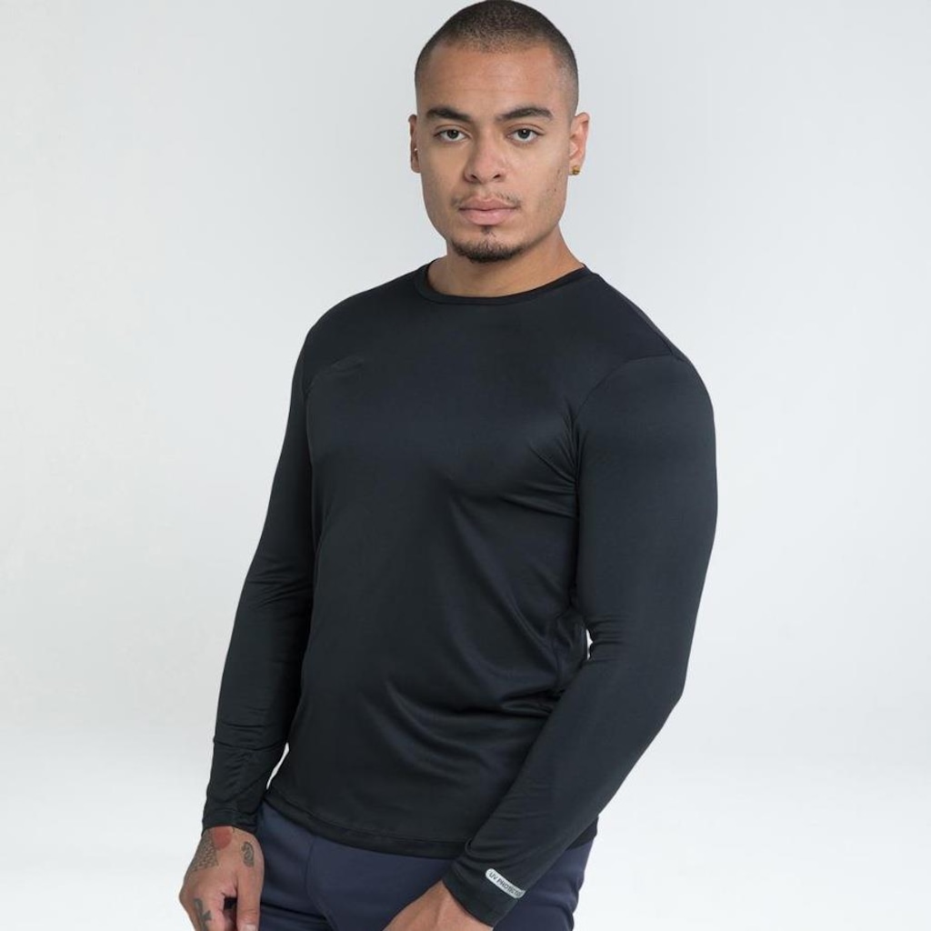 Imagem 3 do produto Camiseta Umbro Manga Longa Umbro Basic UV - Masculina