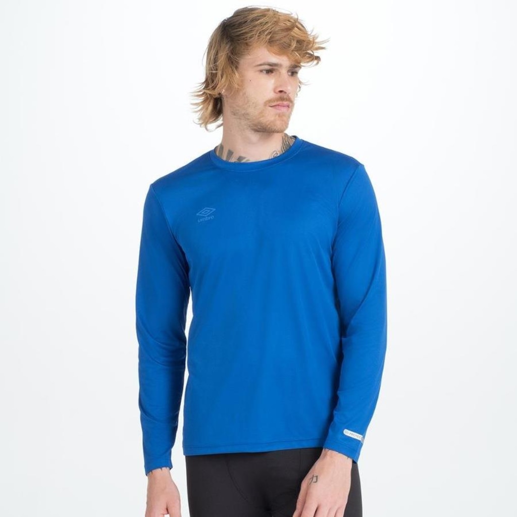 Imagem 2 do produto Camiseta Umbro Manga Longa Umbro Basic UV - Masculina