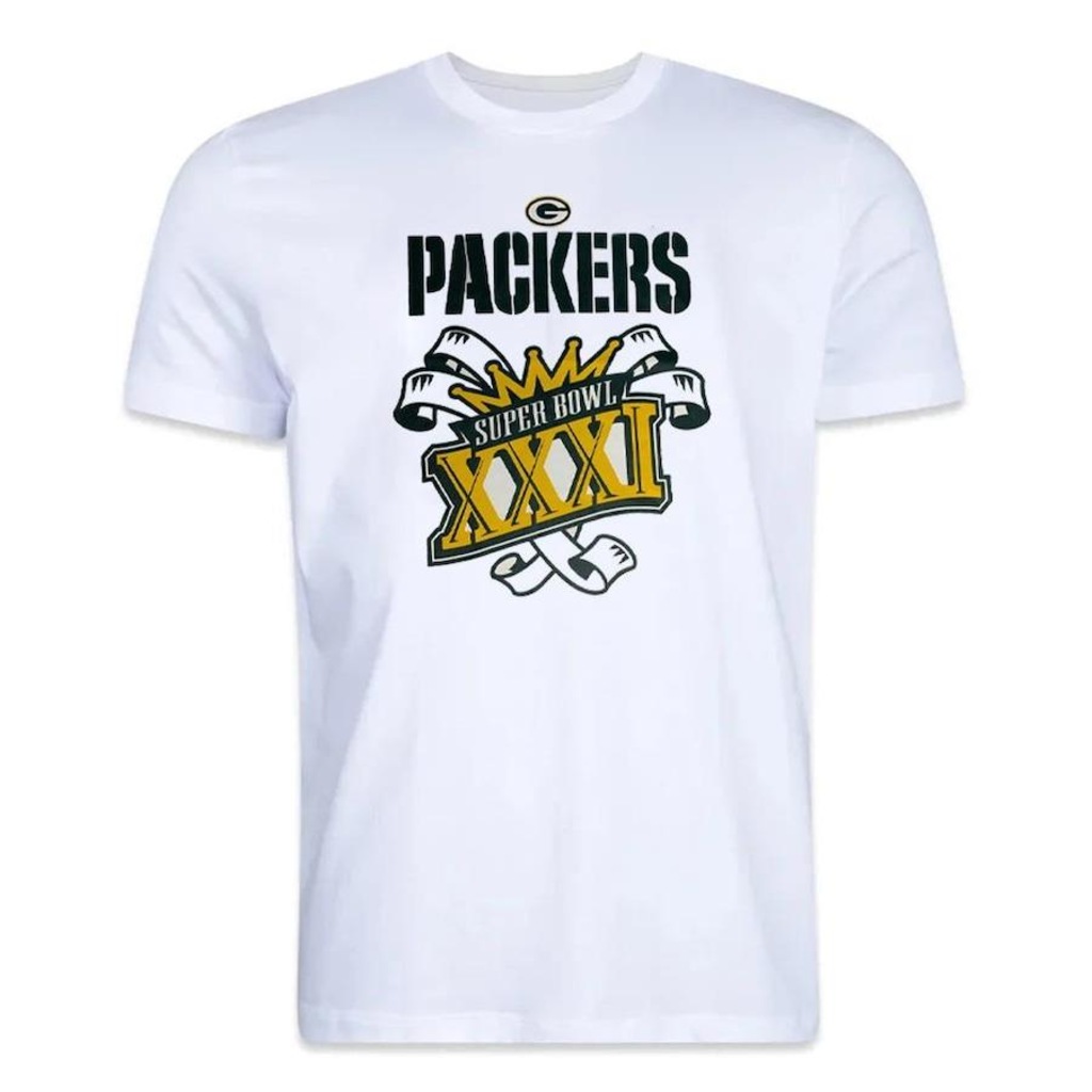 Camiseta New Era Green Bay Packers Core - Masculina