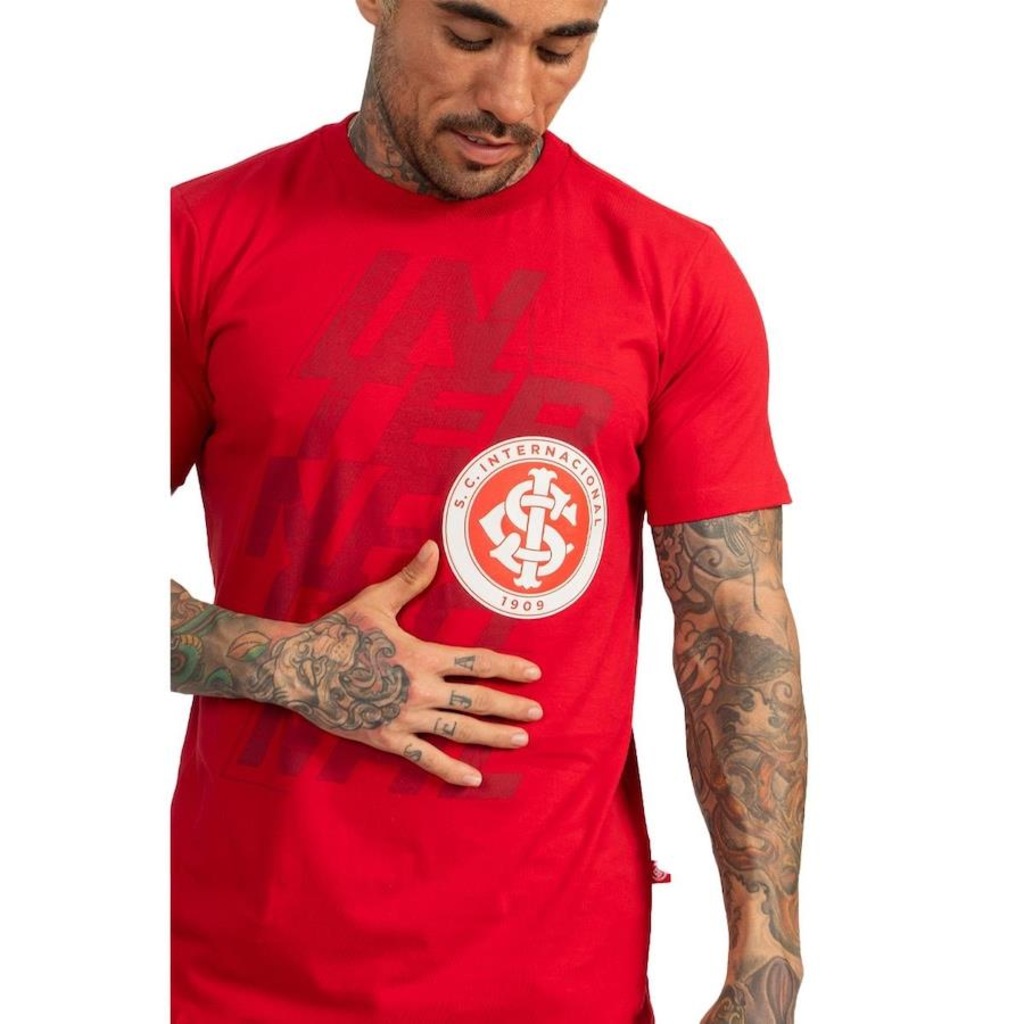 Imagem 2 do produto Camiseta do Internacional Surf Center Oficial Linha Torcedor - Masculina