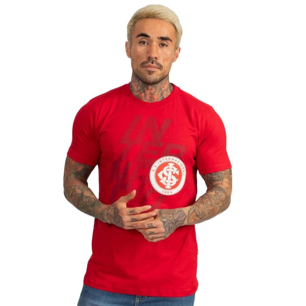 Imagem 3 do produto Camiseta do Internacional Surf Center Oficial Linha Torcedor - Masculina
