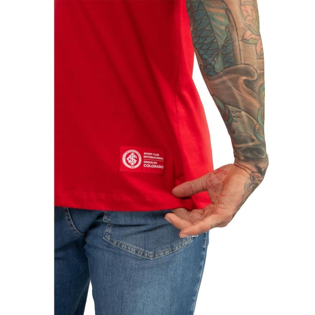 Imagem 5 do produto Camiseta do Internacional Surf Center Oficial Linha Torcedor - Masculina