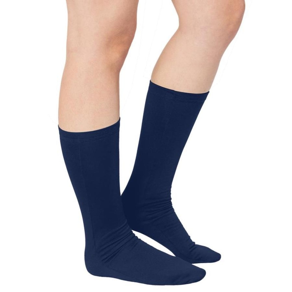 Imagem 5 do produto Kit de Meias Térmicas Frio Intenso Segunda Pele Roupas Térmicas Peluciada Fleece com 4 Pares - Adulto