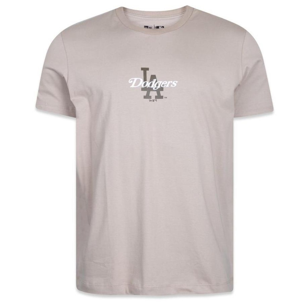 Camiseta New Era Regular Los Angeles Dodgers All Genuine - Masculina - Foto 1