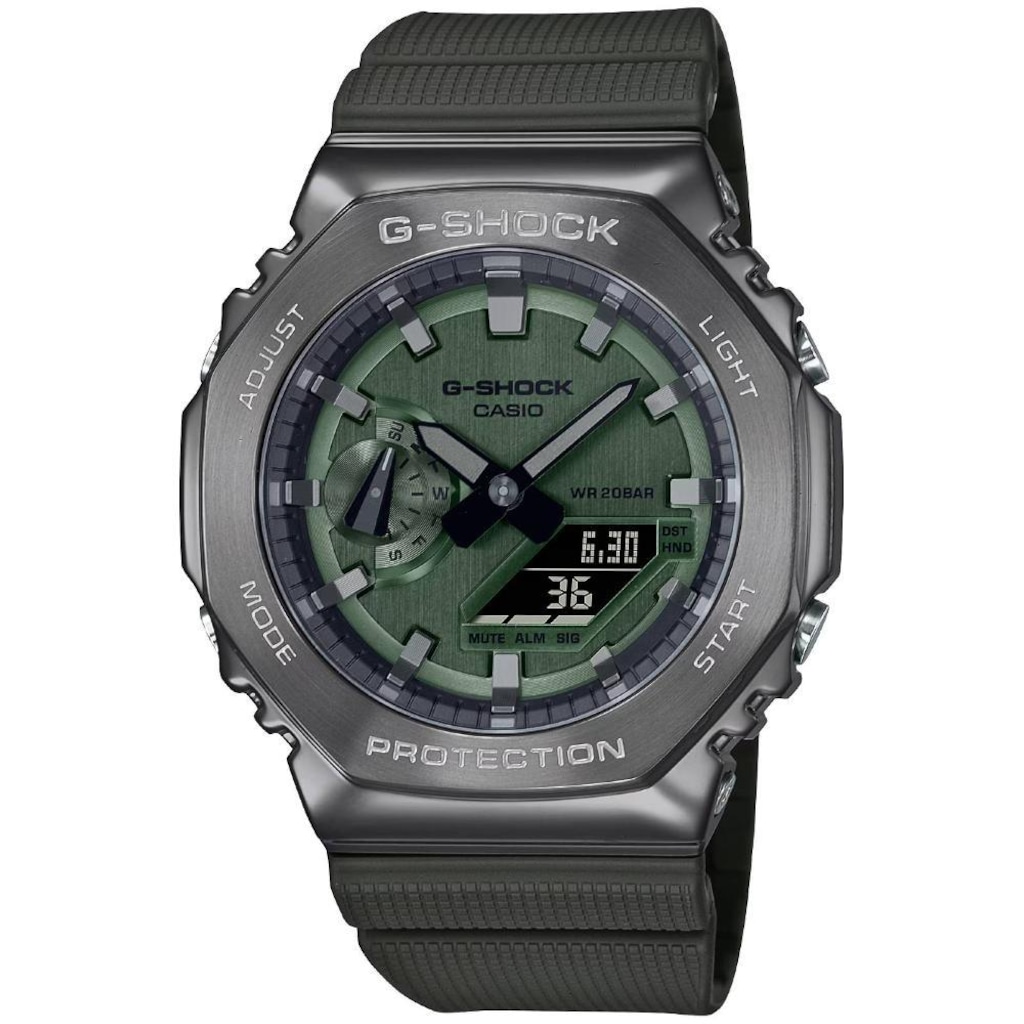 Relógio Casio G-Shock Gm-2100B-3Adr Metal Covered - Masculino