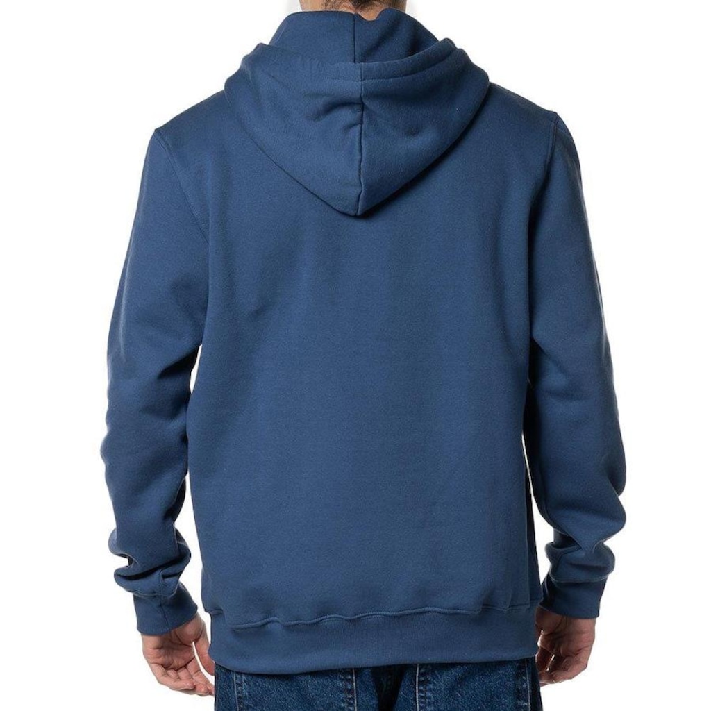 Imagem 2 do produto Blusão de Moletom com Capuz Rvca Big Rvca 280G Wt24 Masculino Azul