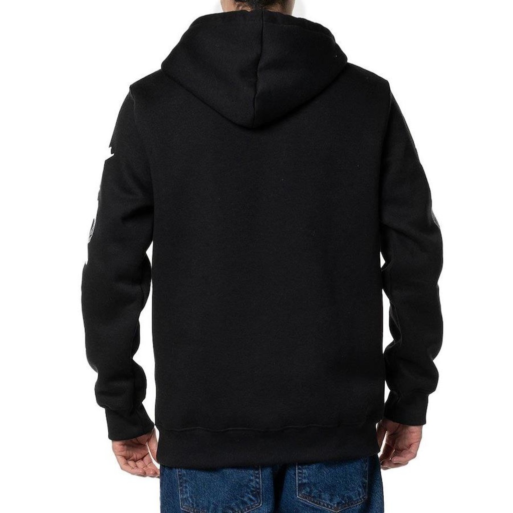 Imagem 2 do produto Blusão de Moletom com Capuz Rvca Cousin Of Death 305G Wt24 Preto