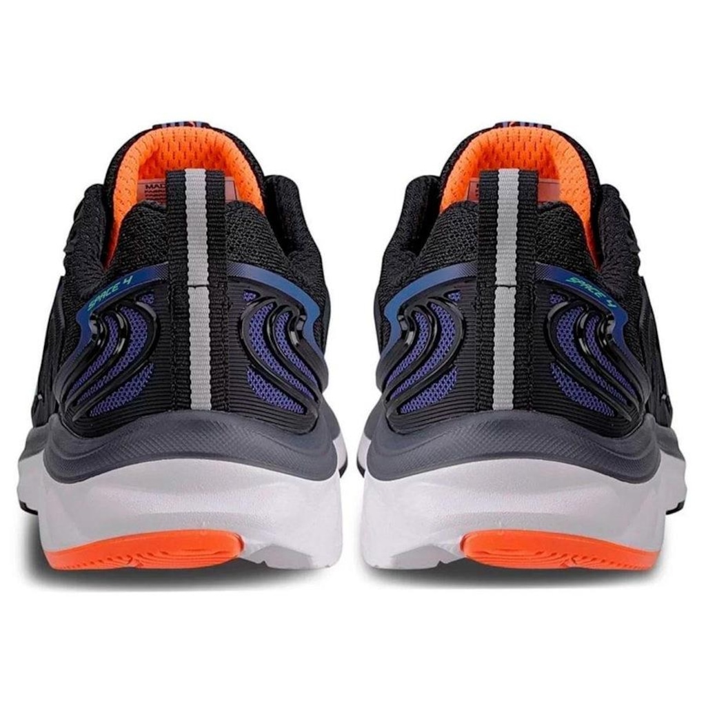 Tênis Mizuno Space 4 - Junior - Preto - Foto 4