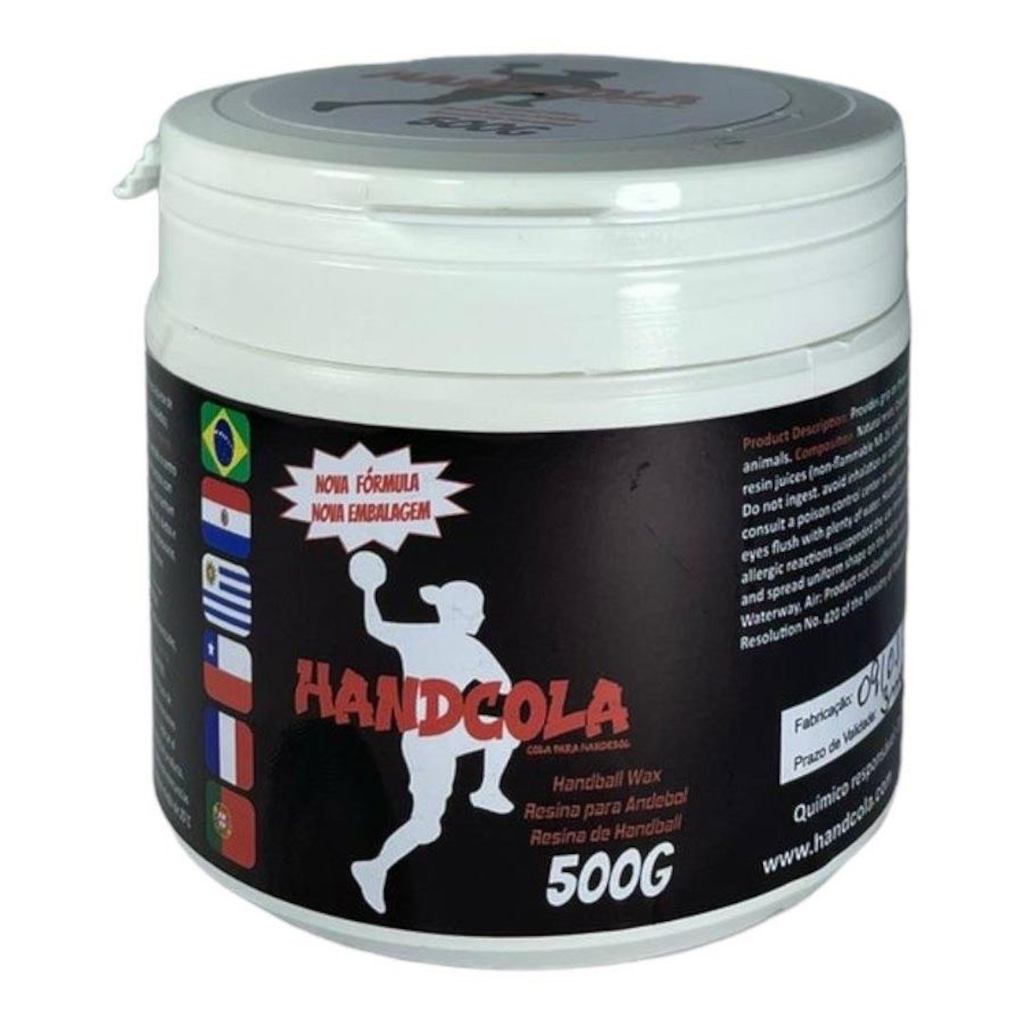 Imagem 3 do produto Cola de Handebol 500G Handcola Tampa de Pressão