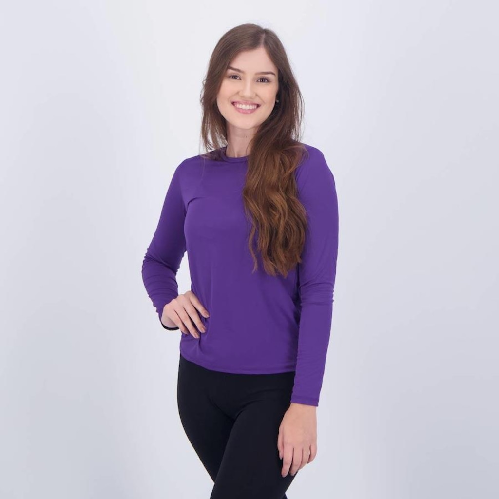 Imagem 3 do produto Camiseta Selene Manga Longa Proteção Uv50+ - Feminina