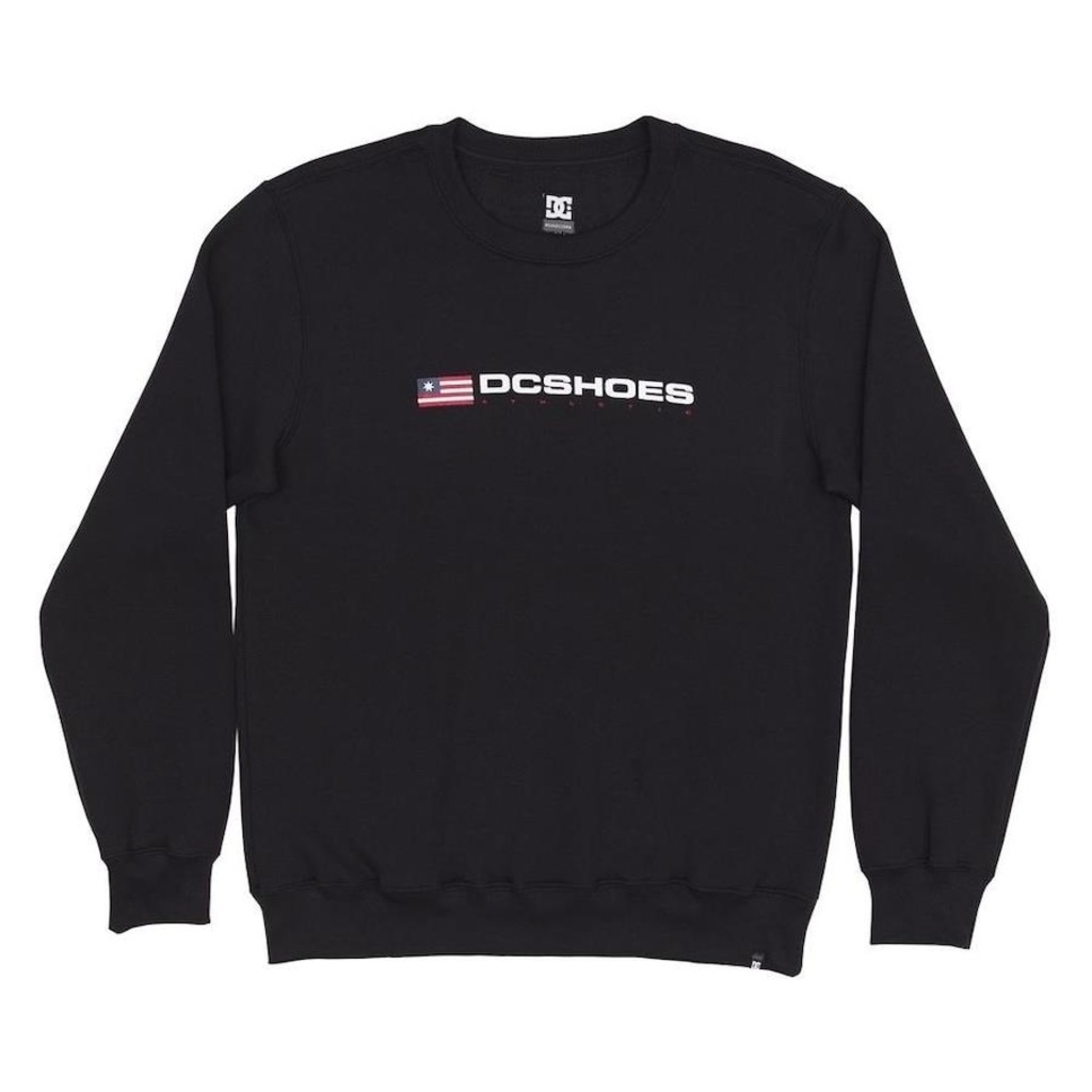 Imagem 3 do produto Blusão de Moletom Dc Shoes Careca Athletic Usa Crew - Masculino