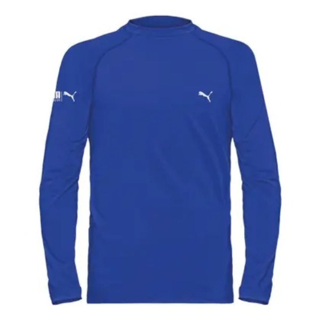 Camiseta Puma Manga Longa Proteção Solar Uv50+ - Infantil
