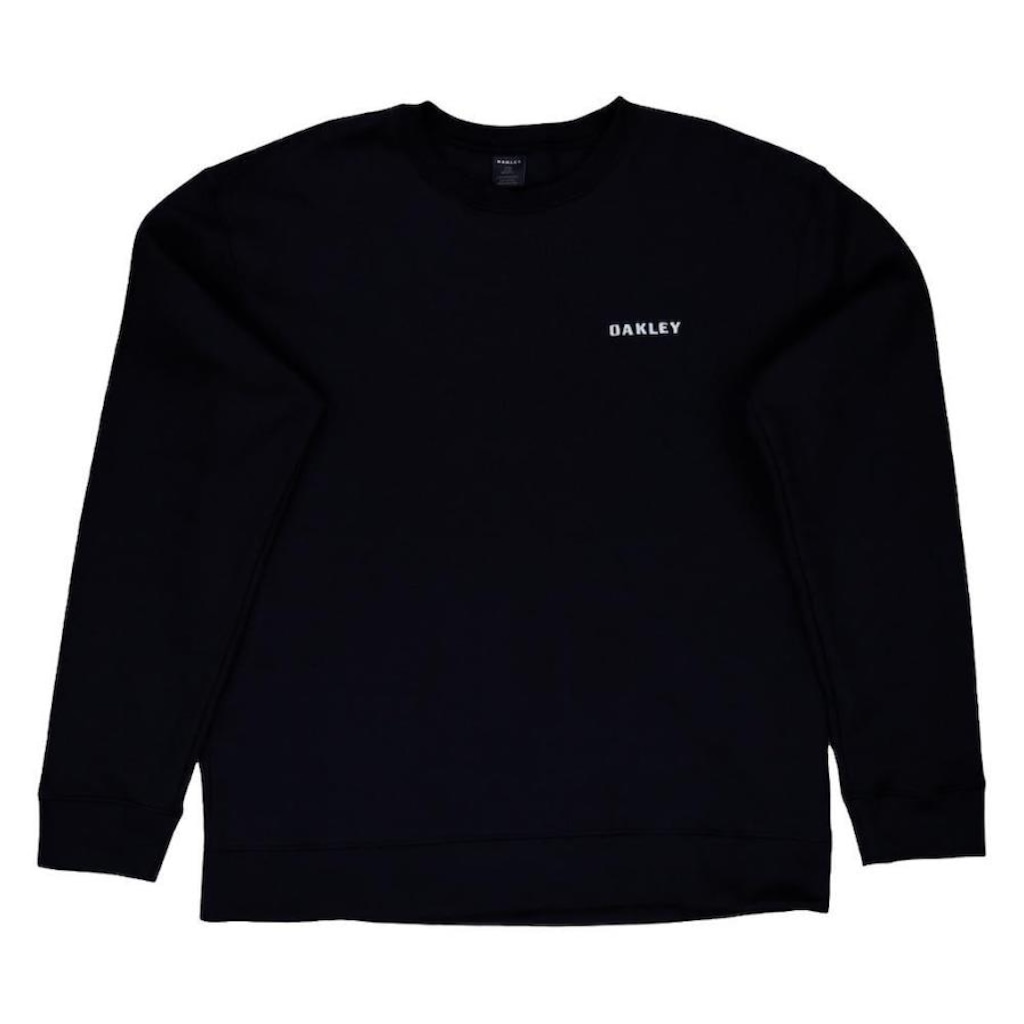 Camiseta Oakley Manga Longa Bark Crew - Masculina