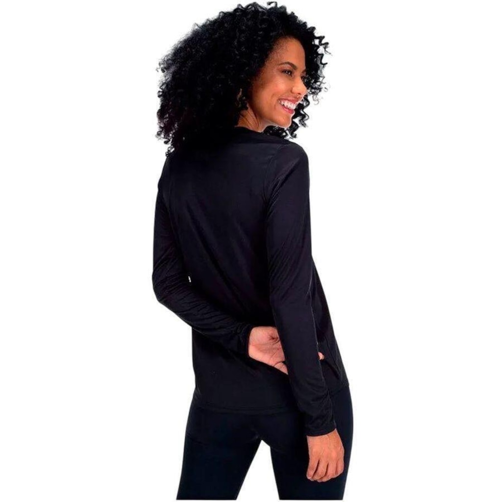 Camiseta Manga Longa Mizuno Energy - Feminina