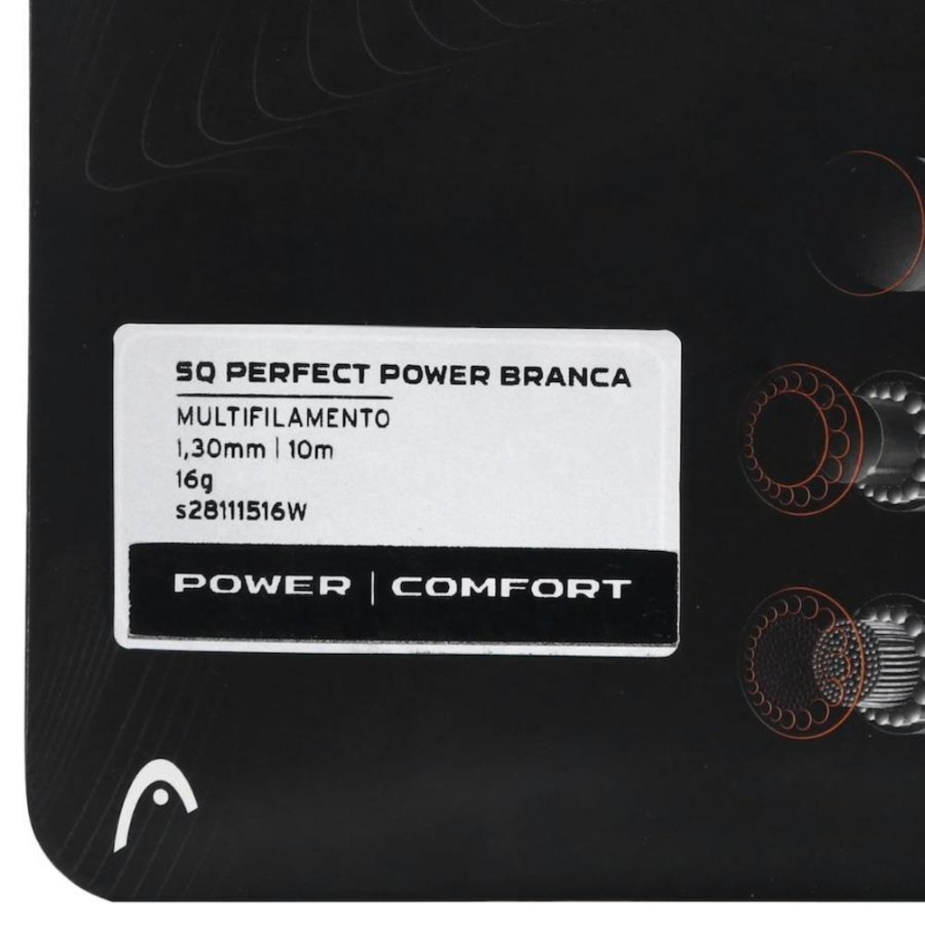 Imagem 2 do produto Corda Head Squash Perfect Power 16L 1.30Mm Set Individual