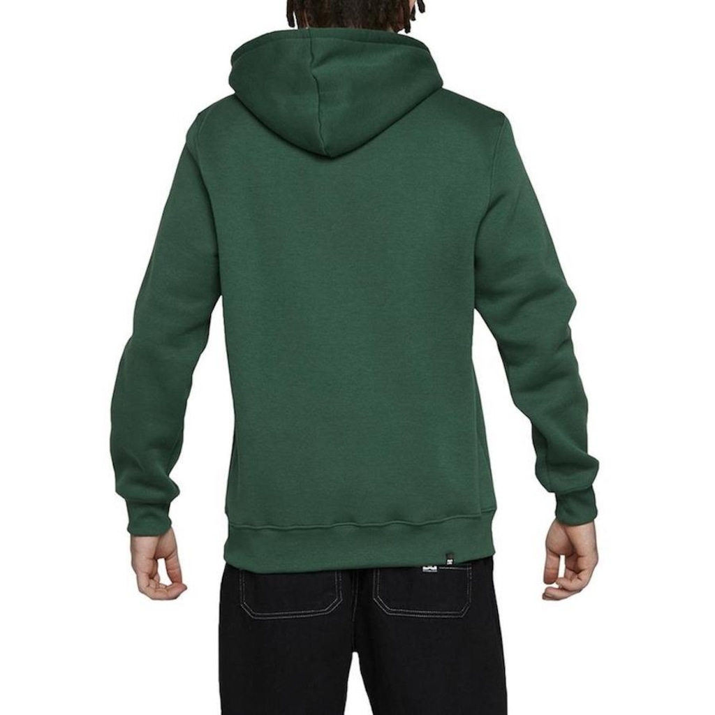 Imagem 2 do produto Blusão de Moletom DC Shoes Canguru Fusion - Masculino Verde