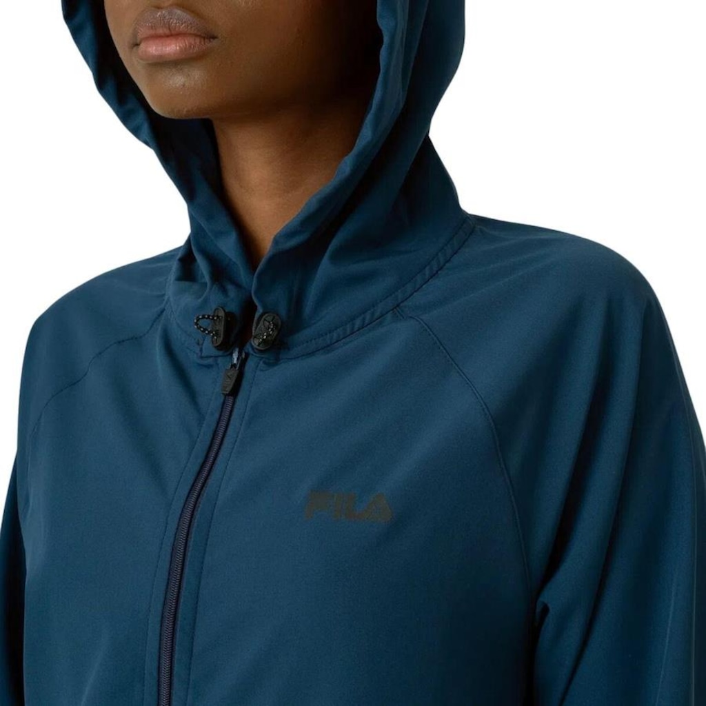 Imagem 3 do produto Jaqueta com Capuz Corta Vento Fila Basic Run - Feminino