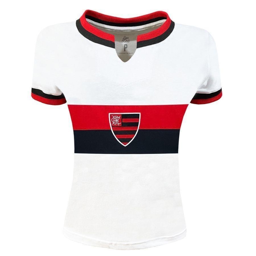 Camiseta do Flamengo 1976 Liga Retro - Feminina