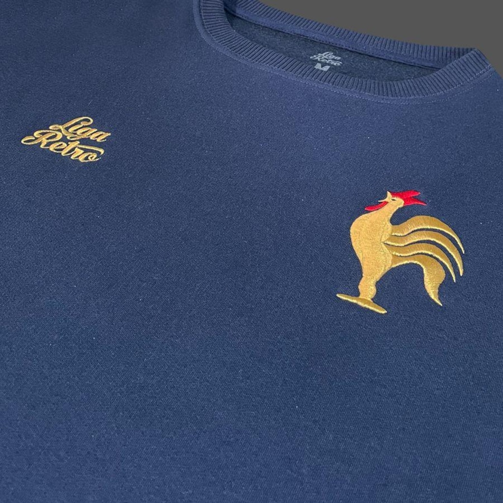 Imagem 5 do produto Blusão de Moletom Liga Retro França - Masculino