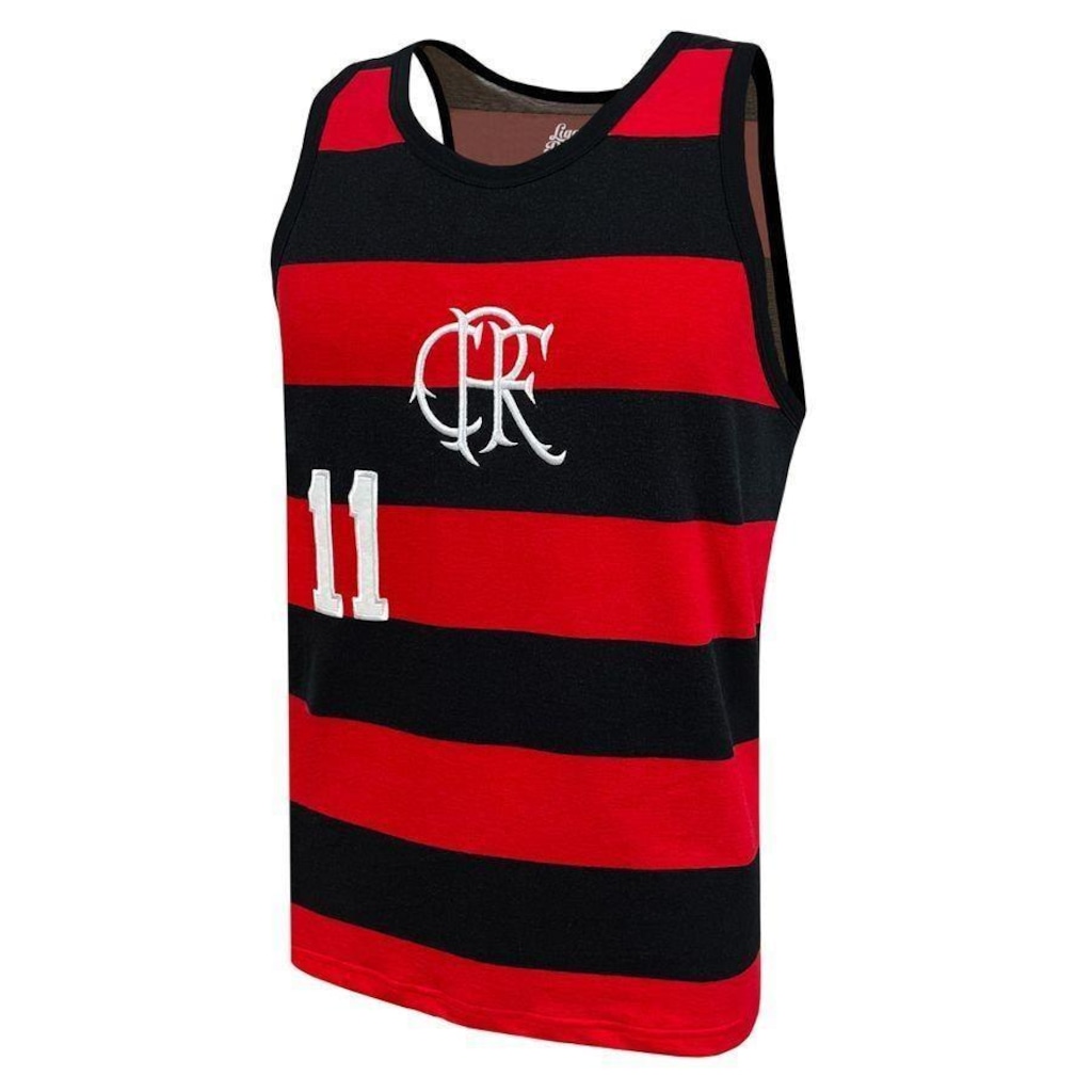 Imagem 2 do produto Camiseta de Basquete do Flamengo 1970''''S Liga Retro - Masculina