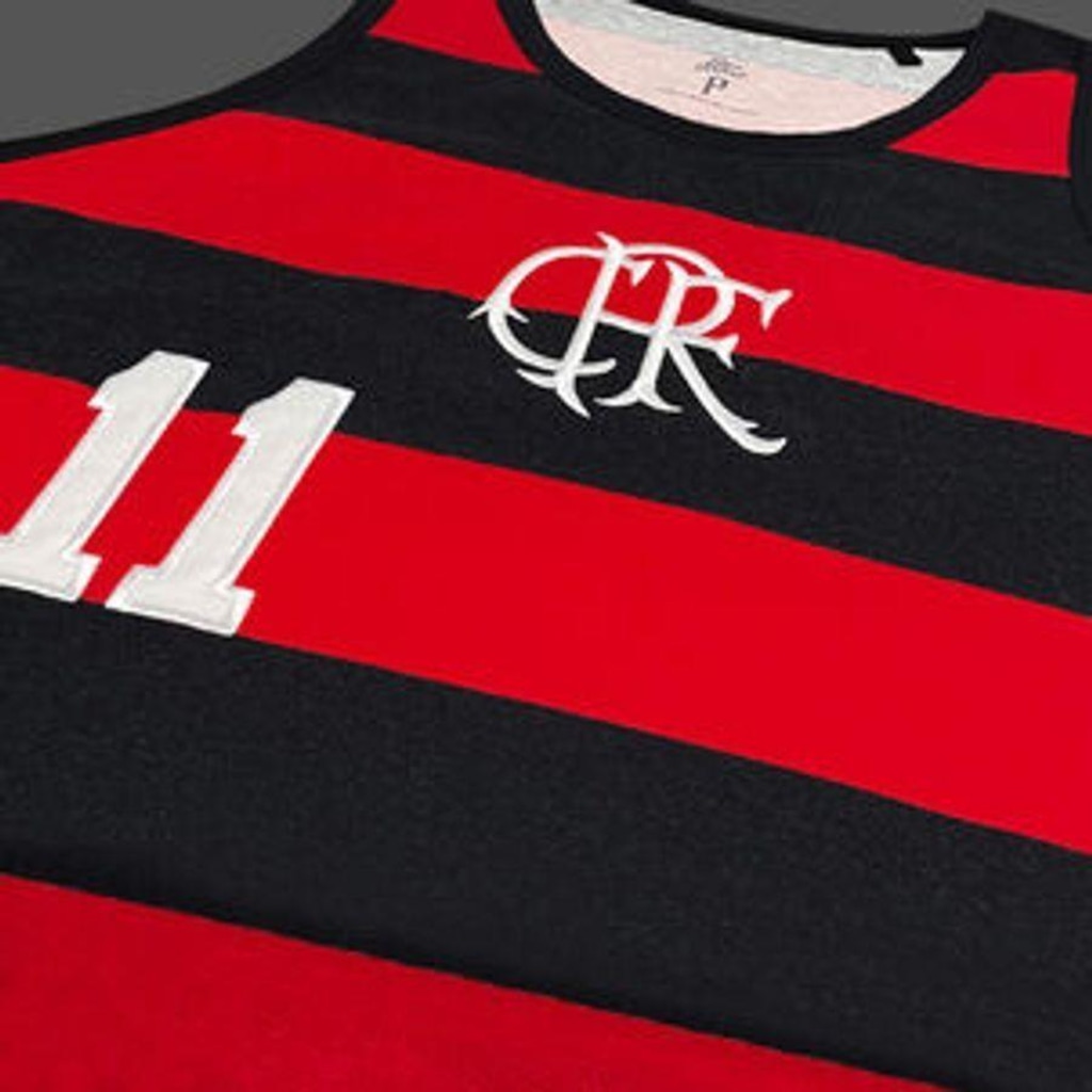 Imagem 4 do produto Camiseta de Basquete do Flamengo 1970''''S Liga Retro - Masculina
