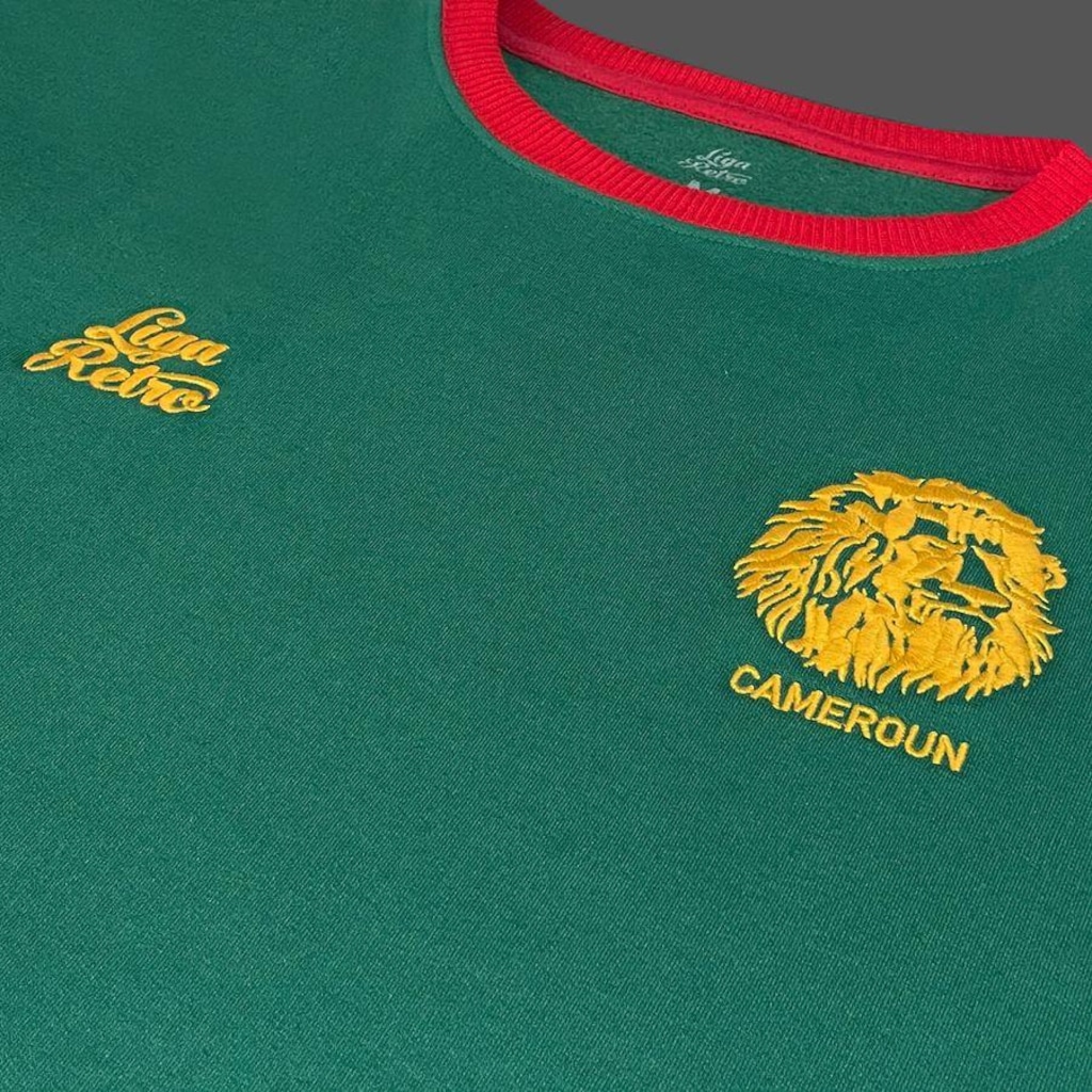 Imagem 5 do produto Blusão de Moletom Liga Retro Camarões - Masculino