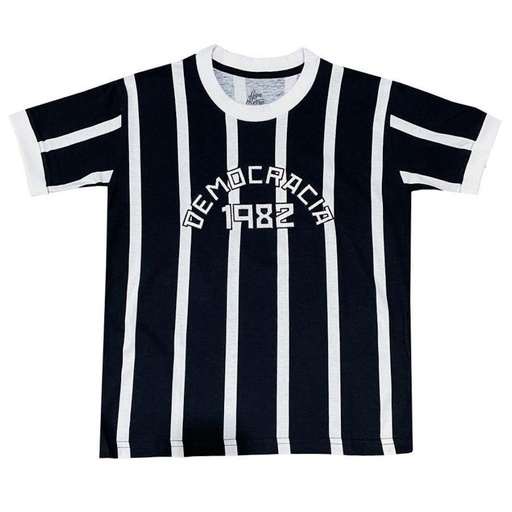Camisa Democracia Liga Retro 1982 - Infantil