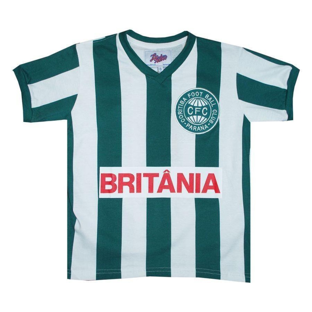 Camisa do Coritiba Liga Retro 1985 - Infantil